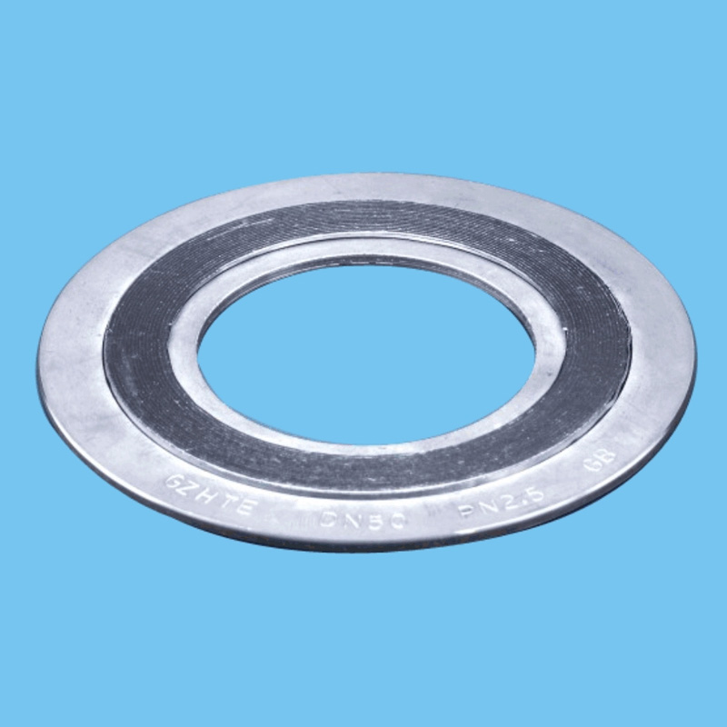 Expanded graphite filled spiral wound gasket