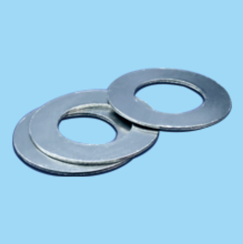 Metal flat gasket